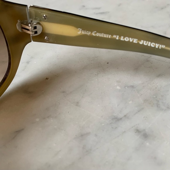 Vintage Juicy Couture Big Trendy Sunglasses  with Shades of Couture Pink Case - Picture 8 of 9